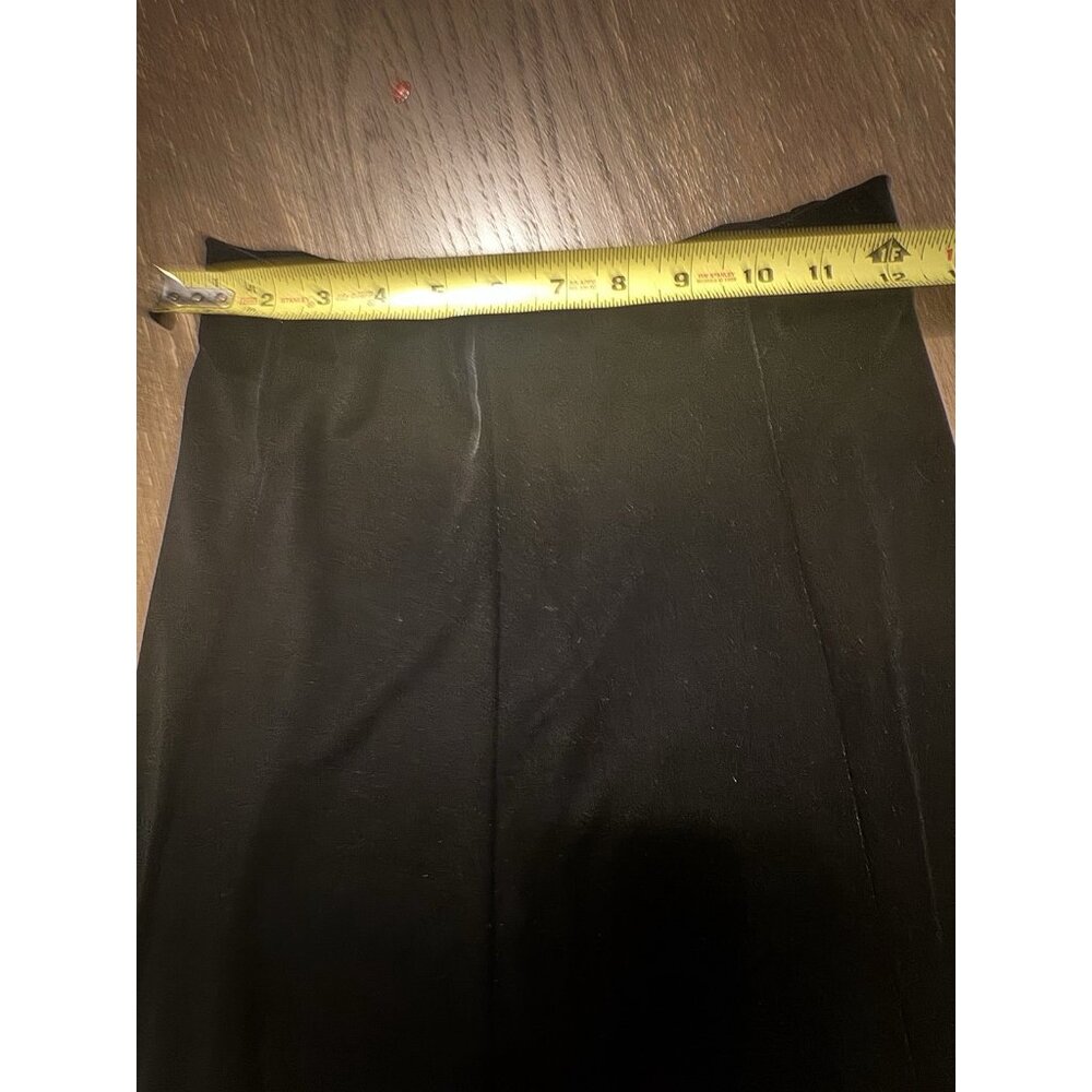 Velvet Black Maxi Skirt Size Small Dark Fairy Whimsigoth Gothic Cosplay Witchy - Picture 5 of 8